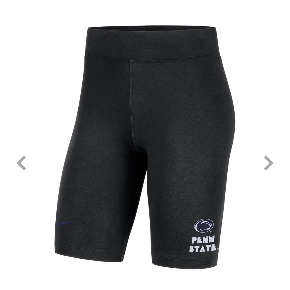 Nike Women's Penn State Nittany Lions Black Essential Bike Shorts NCAA